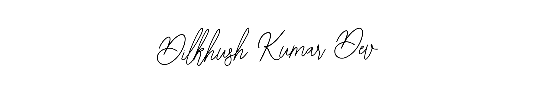 You should practise on your own different ways (Bearetta-2O07w) to write your name (Dilkhush Kumar Dev) in signature. don't let someone else do it for you. Dilkhush Kumar Dev signature style 12 images and pictures png