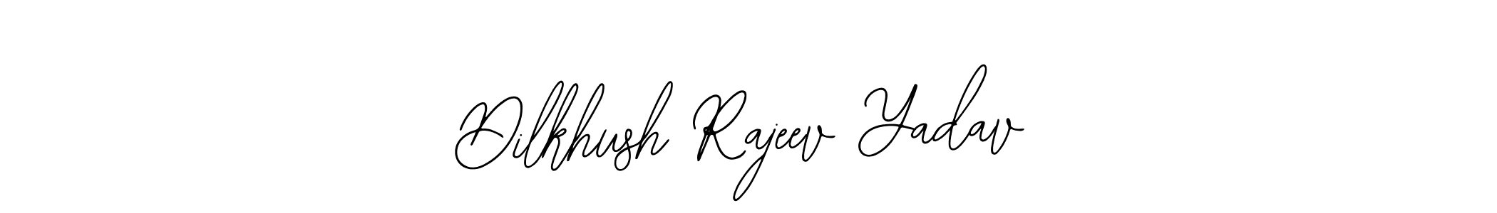 Similarly Bearetta-2O07w is the best handwritten signature design. Signature creator online .You can use it as an online autograph creator for name Dilkhush Rajeev Yadav. Dilkhush Rajeev Yadav signature style 12 images and pictures png