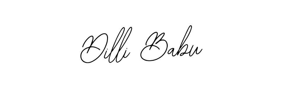 Also we have Dilli Babu name is the best signature style. Create professional handwritten signature collection using Bearetta-2O07w autograph style. Dilli Babu signature style 12 images and pictures png