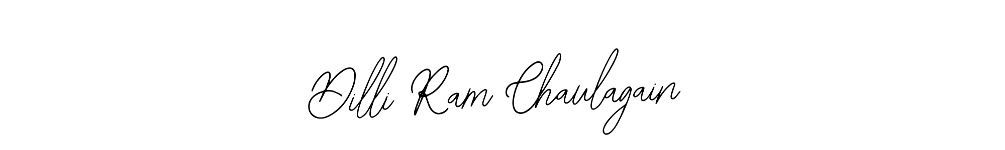Make a beautiful signature design for name Dilli Ram Chaulagain. Use this online signature maker to create a handwritten signature for free. Dilli Ram Chaulagain signature style 12 images and pictures png