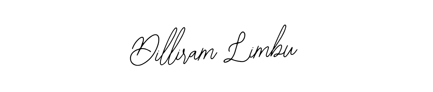 Make a beautiful signature design for name Dilliram Limbu. Use this online signature maker to create a handwritten signature for free. Dilliram Limbu signature style 12 images and pictures png