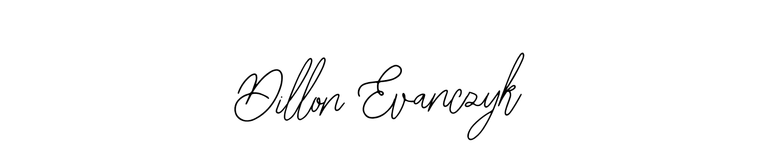 Here are the top 10 professional signature styles for the name Dillon Evanczyk. These are the best autograph styles you can use for your name. Dillon Evanczyk signature style 12 images and pictures png
