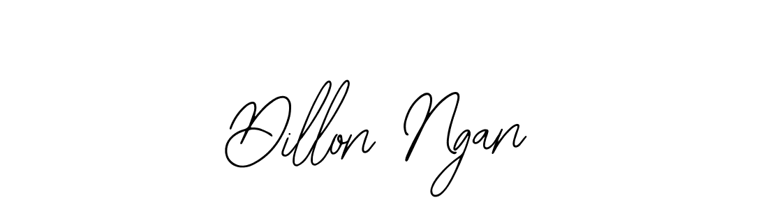 Similarly Bearetta-2O07w is the best handwritten signature design. Signature creator online .You can use it as an online autograph creator for name Dillon Ngan. Dillon Ngan signature style 12 images and pictures png