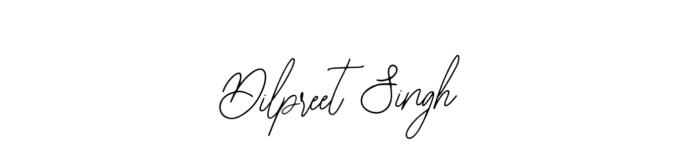 How to make Dilpreet Singh signature? Bearetta-2O07w is a professional autograph style. Create handwritten signature for Dilpreet Singh name. Dilpreet Singh signature style 12 images and pictures png