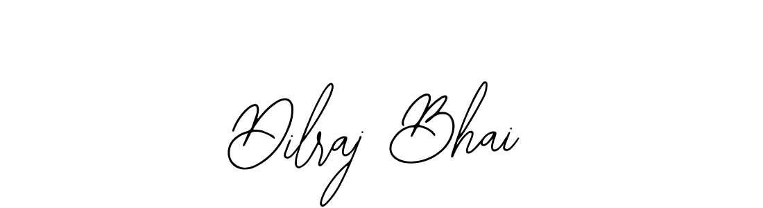 How to make Dilraj Bhai name signature. Use Bearetta-2O07w style for creating short signs online. This is the latest handwritten sign. Dilraj Bhai signature style 12 images and pictures png