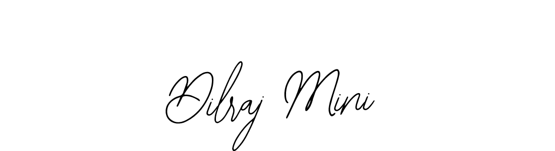 Also You can easily find your signature by using the search form. We will create Dilraj Mini name handwritten signature images for you free of cost using Bearetta-2O07w sign style. Dilraj Mini signature style 12 images and pictures png
