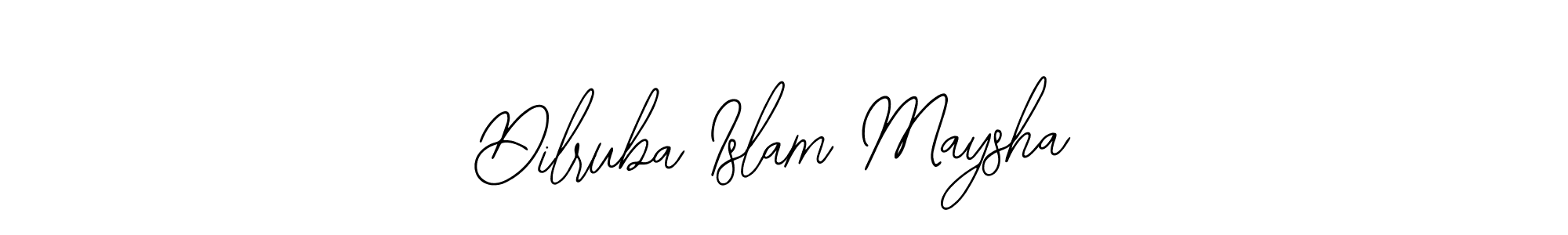 This is the best signature style for the Dilruba Islam Maysha name. Also you like these signature font (Bearetta-2O07w). Mix name signature. Dilruba Islam Maysha signature style 12 images and pictures png