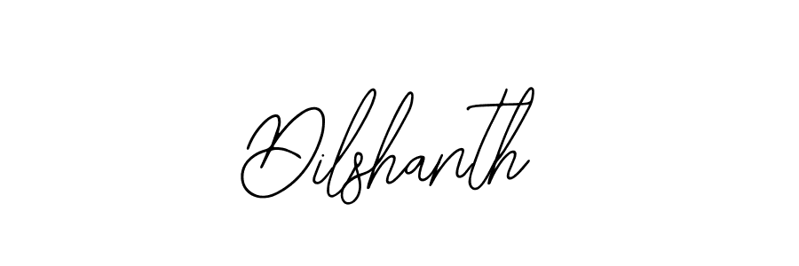 How to make Dilshanth name signature. Use Bearetta-2O07w style for creating short signs online. This is the latest handwritten sign. Dilshanth signature style 12 images and pictures png