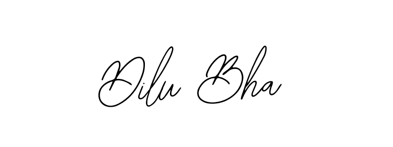 if you are searching for the best signature style for your name Dilu Bha. so please give up your signature search. here we have designed multiple signature styles  using Bearetta-2O07w. Dilu Bha signature style 12 images and pictures png