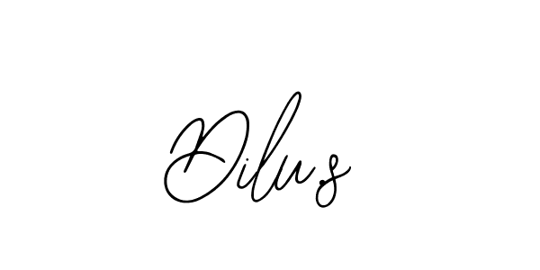 Use a signature maker to create a handwritten signature online. With this signature software, you can design (Bearetta-2O07w) your own signature for name Dilu.s. Dilu.s signature style 12 images and pictures png