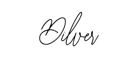You should practise on your own different ways (Bearetta-2O07w) to write your name (Dilver) in signature. Don't let someone else do it for you. Dilver signature style 12 images and pictures png