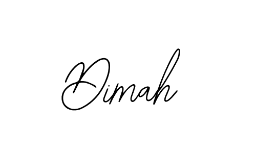 Make a beautiful signature design for name Dimah. With this signature (Bearetta-2O07w) style, you can create a handwritten signature for free. Dimah signature style 12 images and pictures png