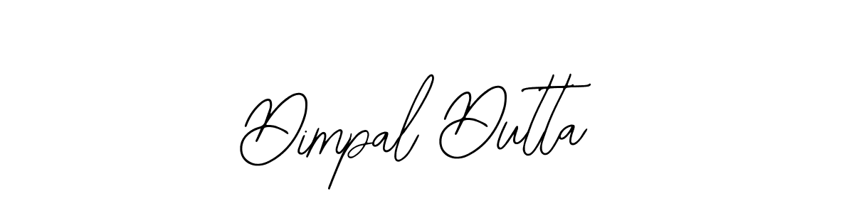 How to make Dimpal Dutta signature? Bearetta-2O07w is a professional autograph style. Create handwritten signature for Dimpal Dutta name. Dimpal Dutta signature style 12 images and pictures png