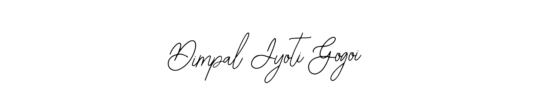 Design your own signature with our free online signature maker. With this signature software, you can create a handwritten (Bearetta-2O07w) signature for name Dimpal Jyoti Gogoi. Dimpal Jyoti Gogoi signature style 12 images and pictures png