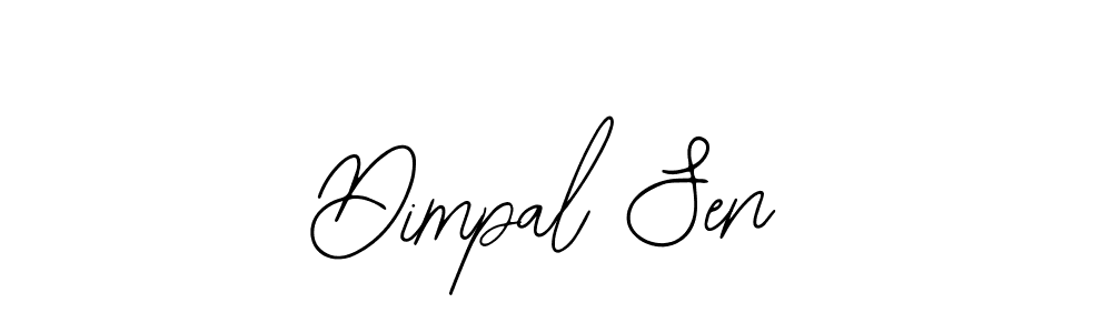 It looks lik you need a new signature style for name Dimpal Sen. Design unique handwritten (Bearetta-2O07w) signature with our free signature maker in just a few clicks. Dimpal Sen signature style 12 images and pictures png