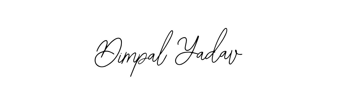 The best way (Bearetta-2O07w) to make a short signature is to pick only two or three words in your name. The name Dimpal Yadav include a total of six letters. For converting this name. Dimpal Yadav signature style 12 images and pictures png