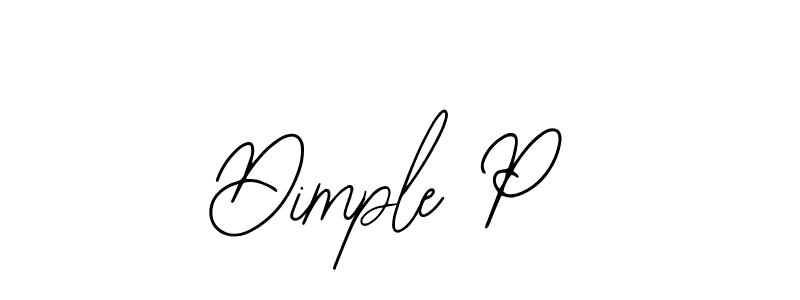 Best and Professional Signature Style for Dimple P. Bearetta-2O07w Best Signature Style Collection. Dimple P signature style 12 images and pictures png