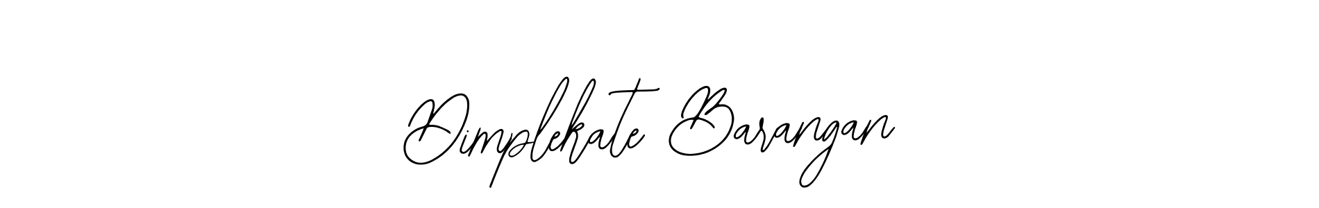 Dimplekate Barangan stylish signature style. Best Handwritten Sign (Bearetta-2O07w) for my name. Handwritten Signature Collection Ideas for my name Dimplekate Barangan. Dimplekate Barangan signature style 12 images and pictures png