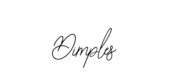 Make a beautiful signature design for name Dimples. Use this online signature maker to create a handwritten signature for free. Dimples signature style 12 images and pictures png