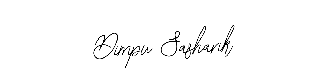 The best way (Bearetta-2O07w) to make a short signature is to pick only two or three words in your name. The name Dimpu Sashank include a total of six letters. For converting this name. Dimpu Sashank signature style 12 images and pictures png