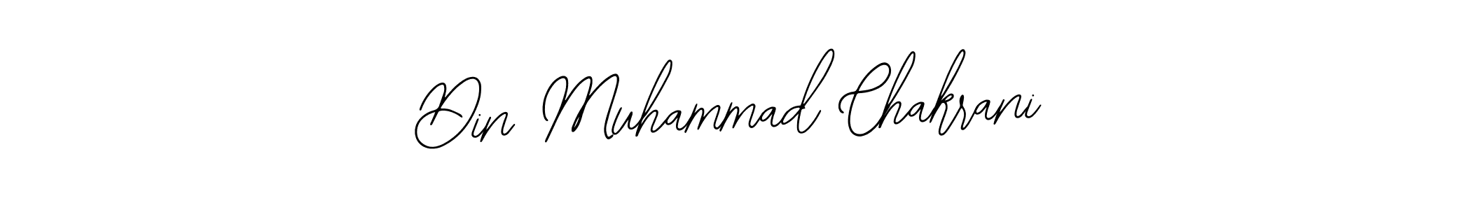 It looks lik you need a new signature style for name Din Muhammad Chakrani. Design unique handwritten (Bearetta-2O07w) signature with our free signature maker in just a few clicks. Din Muhammad Chakrani signature style 12 images and pictures png