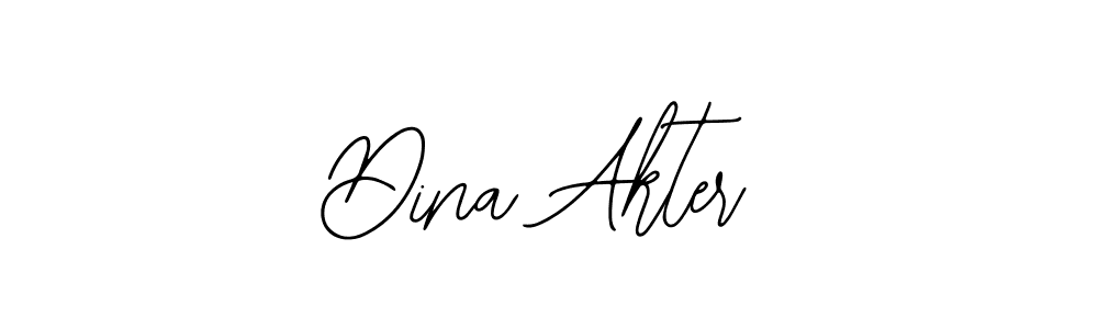 Best and Professional Signature Style for Dina Akter. Bearetta-2O07w Best Signature Style Collection. Dina Akter signature style 12 images and pictures png