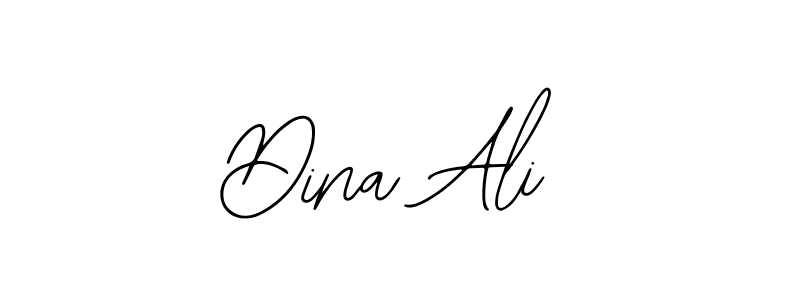 Also You can easily find your signature by using the search form. We will create Dina Ali name handwritten signature images for you free of cost using Bearetta-2O07w sign style. Dina Ali signature style 12 images and pictures png