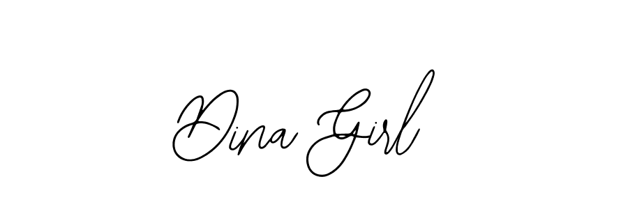 How to make Dina Girl signature? Bearetta-2O07w is a professional autograph style. Create handwritten signature for Dina Girl name. Dina Girl signature style 12 images and pictures png