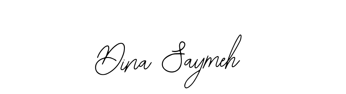 Make a beautiful signature design for name Dina Saymeh. With this signature (Bearetta-2O07w) style, you can create a handwritten signature for free. Dina Saymeh signature style 12 images and pictures png