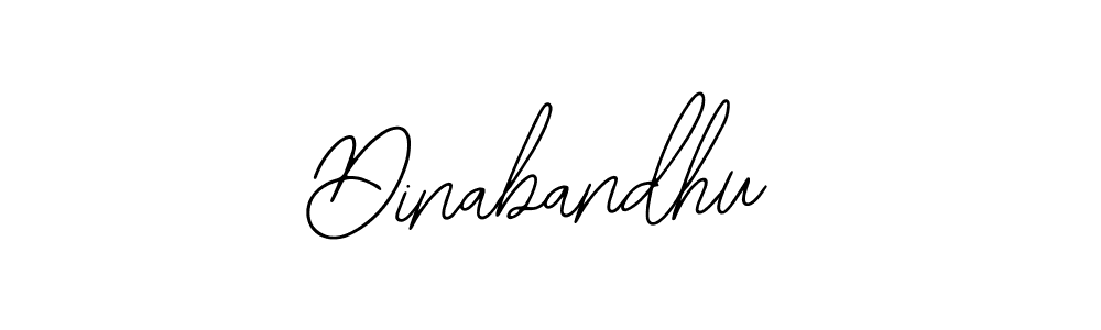 How to make Dinabandhu name signature. Use Bearetta-2O07w style for creating short signs online. This is the latest handwritten sign. Dinabandhu signature style 12 images and pictures png