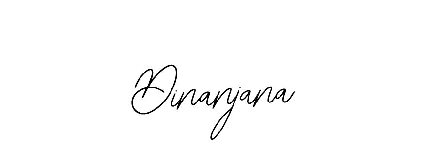 How to make Dinanjana signature? Bearetta-2O07w is a professional autograph style. Create handwritten signature for Dinanjana name. Dinanjana signature style 12 images and pictures png