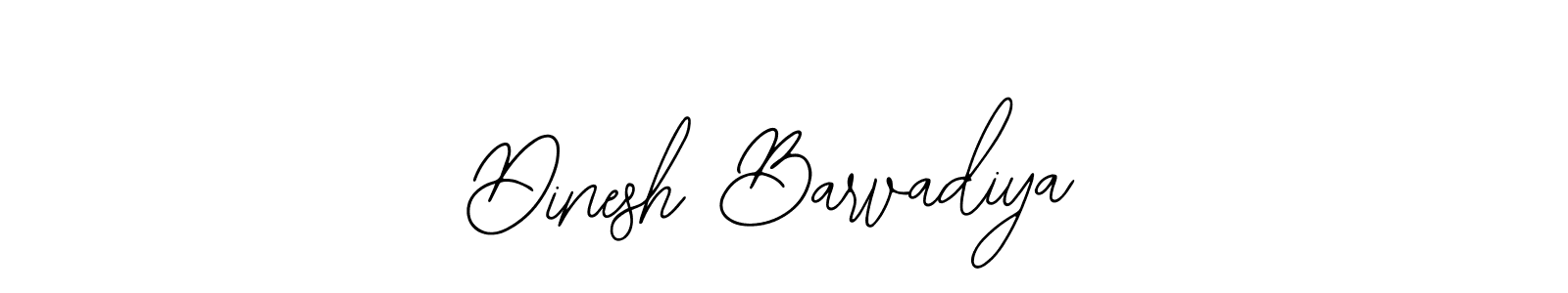 Design your own signature with our free online signature maker. With this signature software, you can create a handwritten (Bearetta-2O07w) signature for name Dinesh Barvadiya. Dinesh Barvadiya signature style 12 images and pictures png