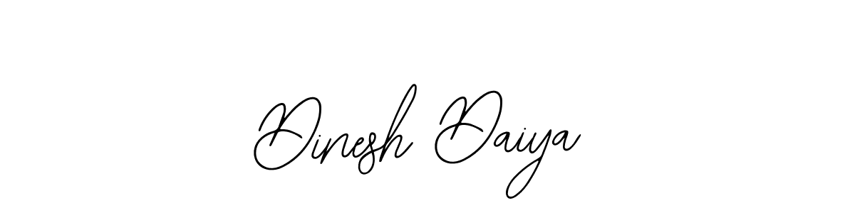 You should practise on your own different ways (Bearetta-2O07w) to write your name (Dinesh Daiya) in signature. don't let someone else do it for you. Dinesh Daiya signature style 12 images and pictures png