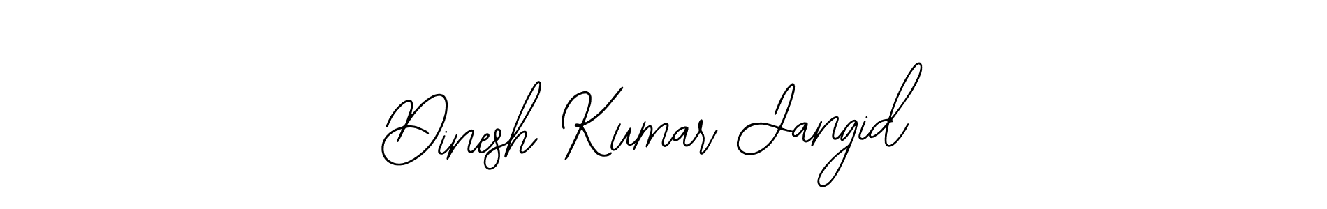 Dinesh Kumar Jangid stylish signature style. Best Handwritten Sign (Bearetta-2O07w) for my name. Handwritten Signature Collection Ideas for my name Dinesh Kumar Jangid. Dinesh Kumar Jangid signature style 12 images and pictures png