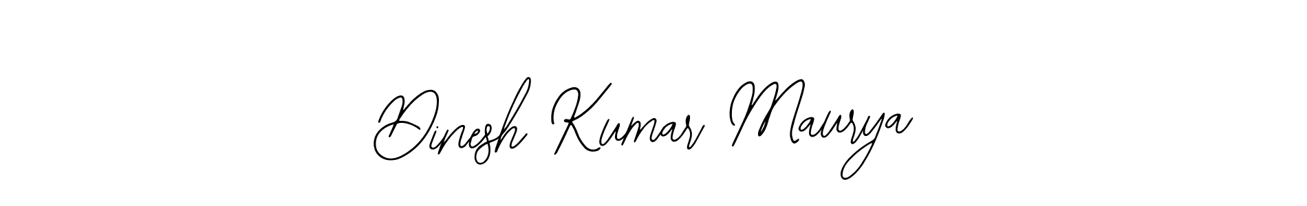 Design your own signature with our free online signature maker. With this signature software, you can create a handwritten (Bearetta-2O07w) signature for name Dinesh Kumar Maurya. Dinesh Kumar Maurya signature style 12 images and pictures png