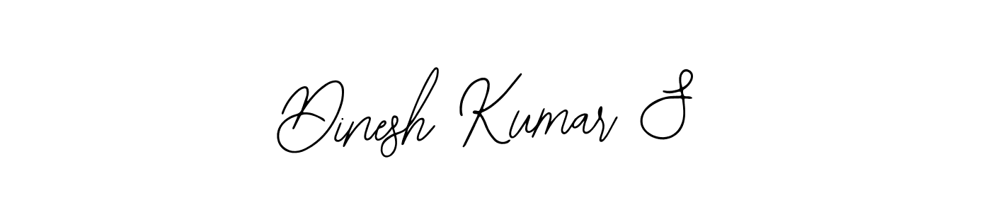 Make a beautiful signature design for name Dinesh Kumar S. Use this online signature maker to create a handwritten signature for free. Dinesh Kumar S signature style 12 images and pictures png