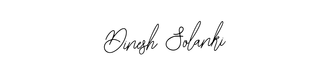 You should practise on your own different ways (Bearetta-2O07w) to write your name (Dinesh Solanki) in signature. don't let someone else do it for you. Dinesh Solanki signature style 12 images and pictures png