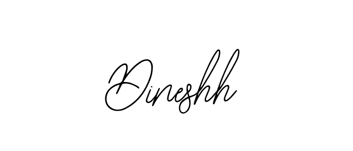 Also we have Dineshh name is the best signature style. Create professional handwritten signature collection using Bearetta-2O07w autograph style. Dineshh signature style 12 images and pictures png