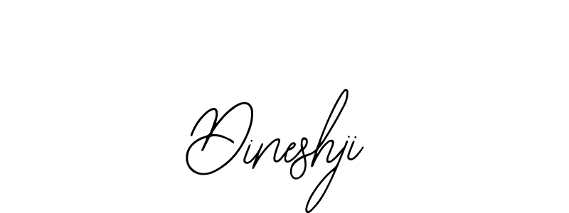 How to make Dineshji signature? Bearetta-2O07w is a professional autograph style. Create handwritten signature for Dineshji name. Dineshji signature style 12 images and pictures png