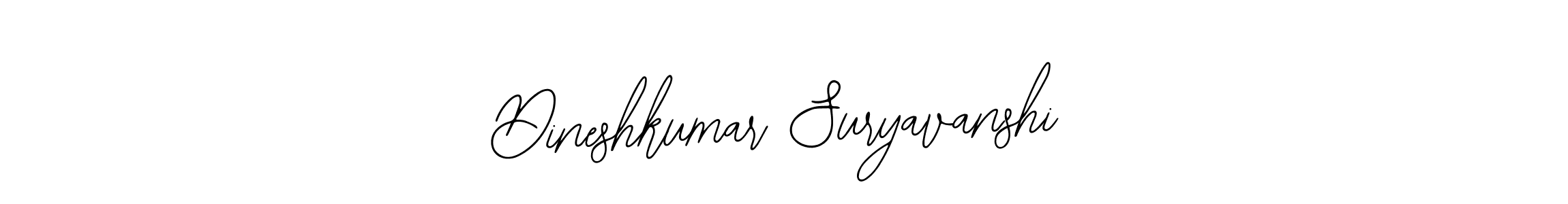 Design your own signature with our free online signature maker. With this signature software, you can create a handwritten (Bearetta-2O07w) signature for name Dineshkumar Suryavanshi. Dineshkumar Suryavanshi signature style 12 images and pictures png