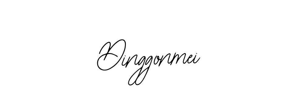 Also You can easily find your signature by using the search form. We will create Dinggonmei name handwritten signature images for you free of cost using Bearetta-2O07w sign style. Dinggonmei signature style 12 images and pictures png