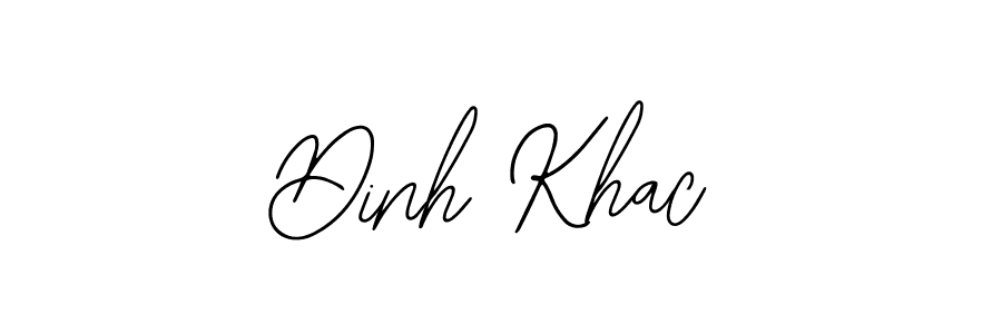 This is the best signature style for the Dinh Khac name. Also you like these signature font (Bearetta-2O07w). Mix name signature. Dinh Khac signature style 12 images and pictures png