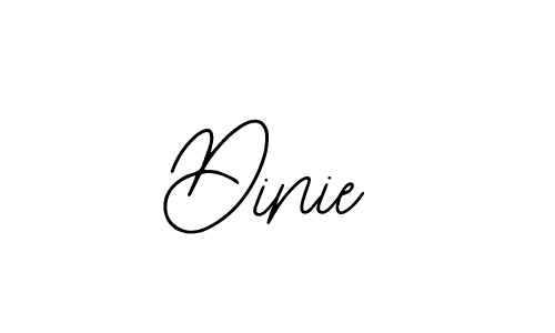 Make a beautiful signature design for name Dinie. With this signature (Bearetta-2O07w) style, you can create a handwritten signature for free. Dinie signature style 12 images and pictures png