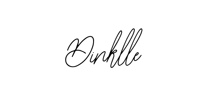 Dinklle stylish signature style. Best Handwritten Sign (Bearetta-2O07w) for my name. Handwritten Signature Collection Ideas for my name Dinklle. Dinklle signature style 12 images and pictures png