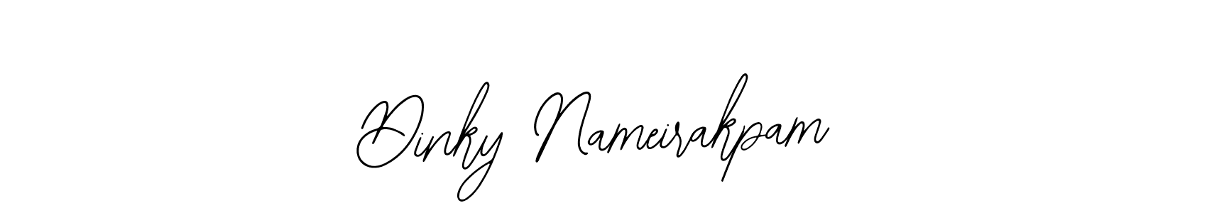 Similarly Bearetta-2O07w is the best handwritten signature design. Signature creator online .You can use it as an online autograph creator for name Dinky Nameirakpam. Dinky Nameirakpam signature style 12 images and pictures png