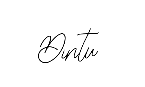 Dintu stylish signature style. Best Handwritten Sign (Bearetta-2O07w) for my name. Handwritten Signature Collection Ideas for my name Dintu. Dintu signature style 12 images and pictures png