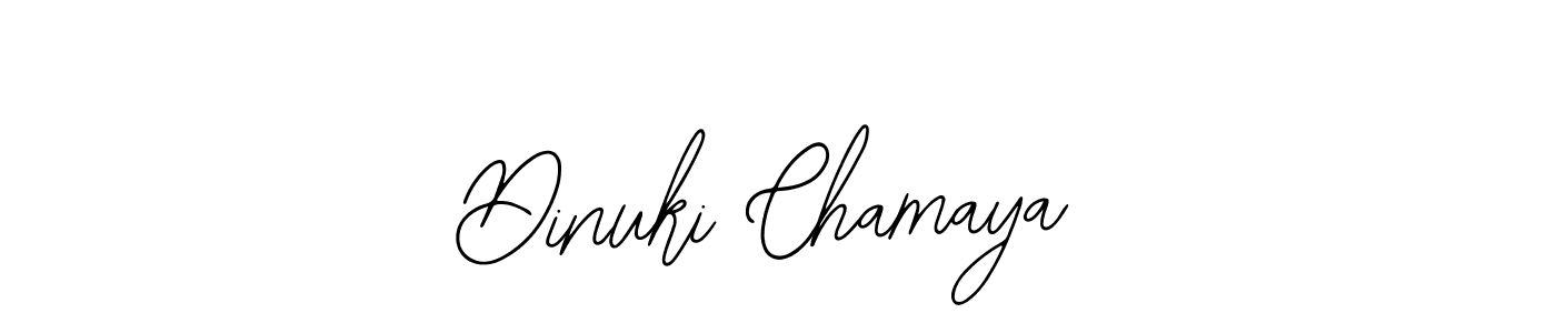 How to make Dinuki Chamaya signature? Bearetta-2O07w is a professional autograph style. Create handwritten signature for Dinuki Chamaya name. Dinuki Chamaya signature style 12 images and pictures png