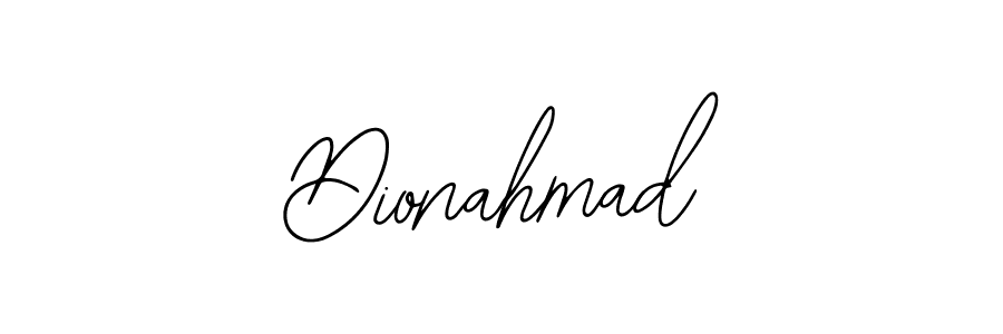 Create a beautiful signature design for name Dionahmad. With this signature (Bearetta-2O07w) fonts, you can make a handwritten signature for free. Dionahmad signature style 12 images and pictures png