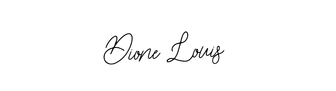 Create a beautiful signature design for name Dione Louis. With this signature (Bearetta-2O07w) fonts, you can make a handwritten signature for free. Dione Louis signature style 12 images and pictures png