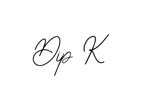 Use a signature maker to create a handwritten signature online. With this signature software, you can design (Bearetta-2O07w) your own signature for name Dip K. Dip K signature style 12 images and pictures png